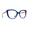 Blush By Caroline Abram Epice 673 Glasses In Blue