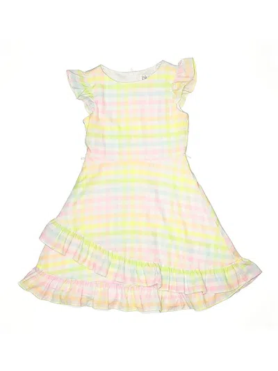 Pre-owned Blush By Us Angels Kids' Dress In Yellow