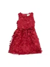 Blush By Us Angels Kids' Girl's Floral A-line Dress In Red