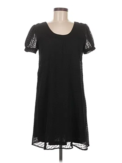 Pre-owned Blush Casual Dress In Black