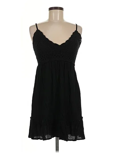 Pre-owned Blush Casual Dress In Black