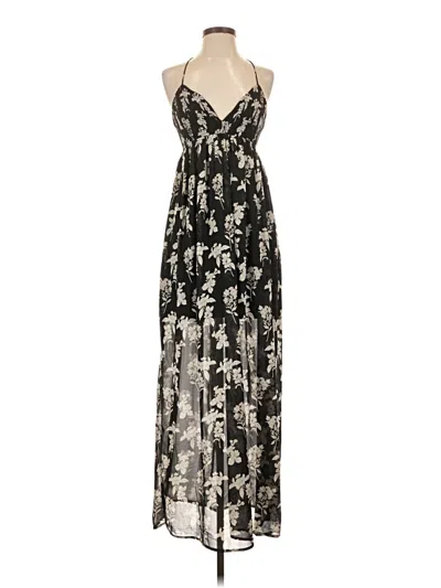 Pre-owned Blush Casual Dress In Black