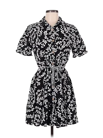 Pre-owned Blush Casual Dress In Black