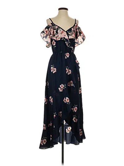 Pre-owned Blush Casual Dress In Blue