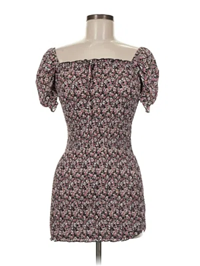 Pre-owned Blush Casual Dress In Brown