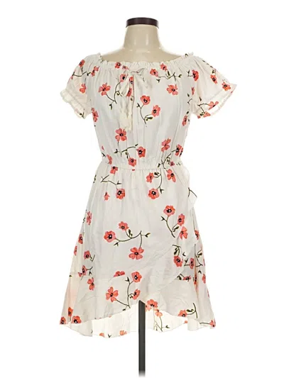Pre-owned Blush Casual Dress In Ivory