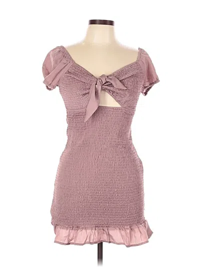 Pre-owned Blush Casual Dress In Pink