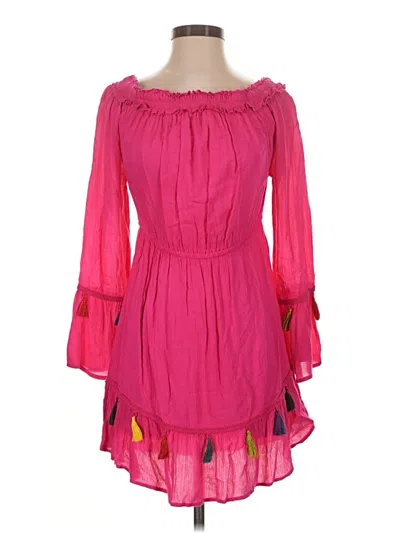 Pre-owned Blush Casual Dress In Pink