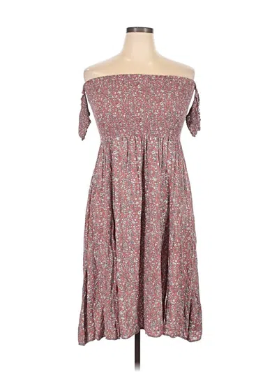 Pre-owned Blush Casual Dress In Red