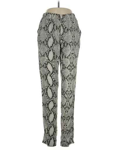 Pre-owned Blush Casual Pants In Gray