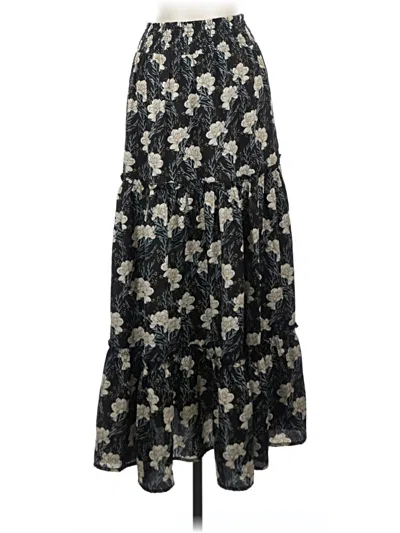 Pre-owned Blush Casual Skirt In Black