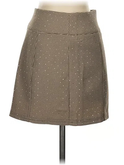 Blush Casual Skirt In Gray