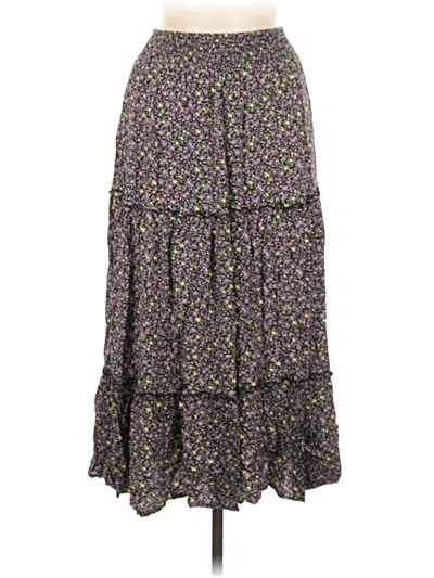 Pre-owned Blush Casual Skirt In Purple