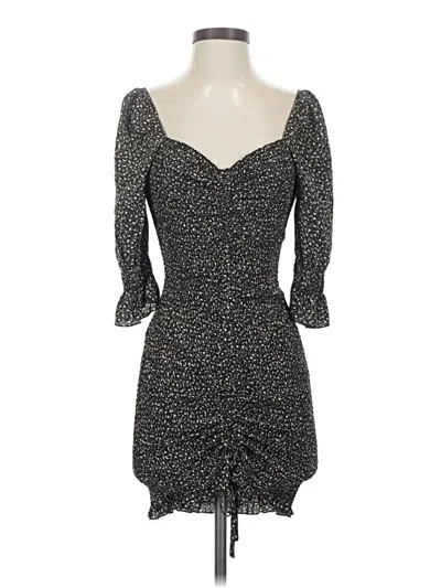 Pre-owned Blush Cocktail Dress In Black