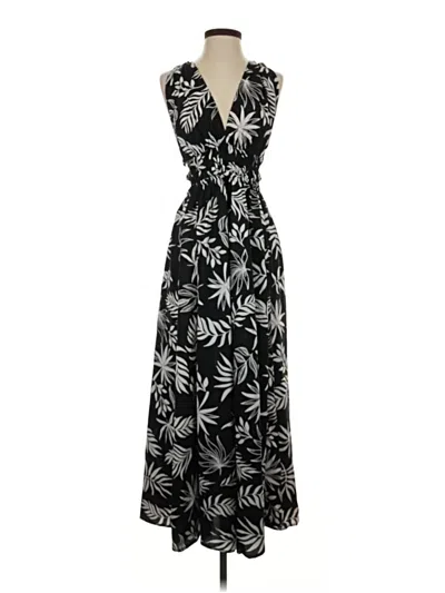 Pre-owned Blush Cocktail Dress In Black