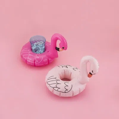 Blush Flock Drink Floaties In Pink
