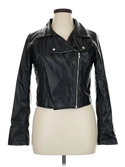 Pre-owned Blush Jacket In Black