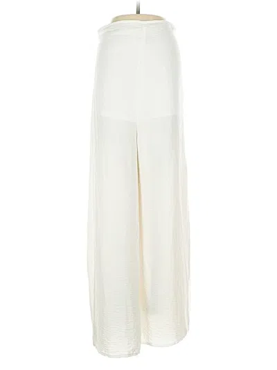 Pre-owned Blush Jumpsuit In White