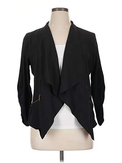 Pre-owned Blush Kimono In Black