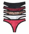 Blush Lingerie Women's Hipster Pretty Little Panties - 5 Pack In Multi In Multi