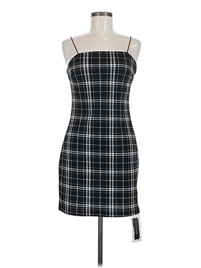 Blush Mark Casual Dress In Black