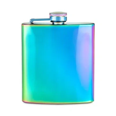 Blush Mirage Iridescent Stainless Steel Flask By  In Rainbow