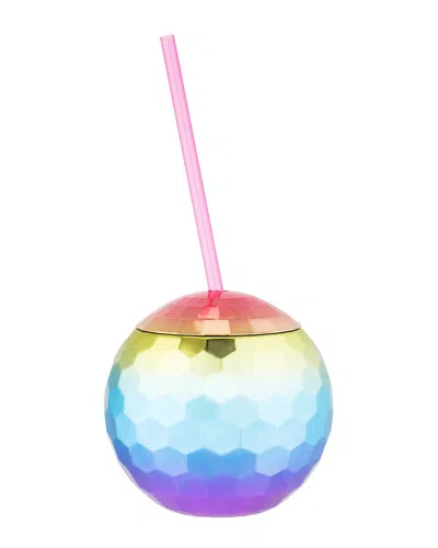 BLUSH BLUSH RAINBOW DISCO BALL TUMBLER