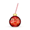 Blush Ornament Drink Tumbler In Red