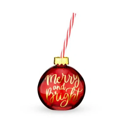 Blush Red Ornament Drink Tumbler