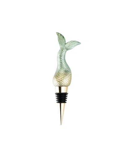 Blush Siren Bottle Stopper In Gold
