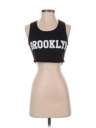 Pre-owned Blush Sports Bra In Black