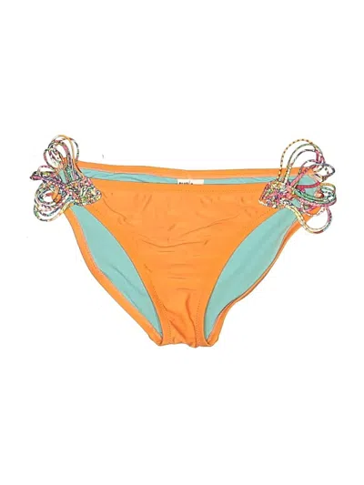 Pre-owned Blush Swimsuit Bottoms In Orange