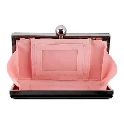 Blush V.i.p. Incognito Clutch 3 oz Flask In Black