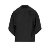 Bluzat Women's Black Flared Blouse In Black