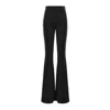 Bluzat Women's Black Flared Trousers