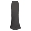 Bluzat Women's Black Maxi Skirt In Black