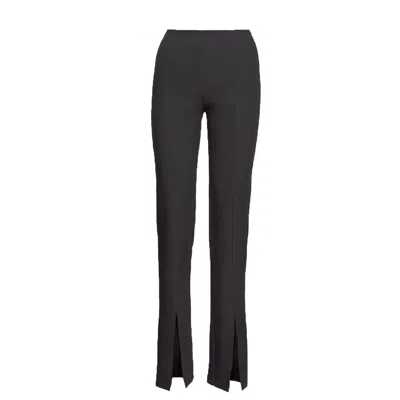 Bluzat Women's Black Slim Fit Trousers
