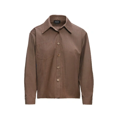 Bluzat Women's Brown Shirt