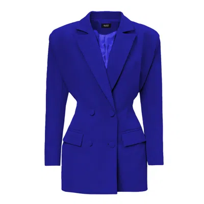 Bluzat Women's Electric Blue Tailored Hourglass Blazer
