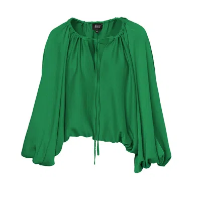 Bluzat Women's Green Blouse