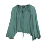 BLUZAT WOMEN'S GREEN MINT BLOUSE