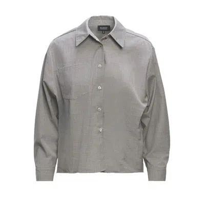 Bluzat Women's Grey Shirt