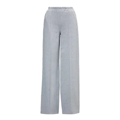 Bluzat Women's Grey Wide Leg Trousers