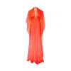 Bluzat Women's Neon Orange Kaftan