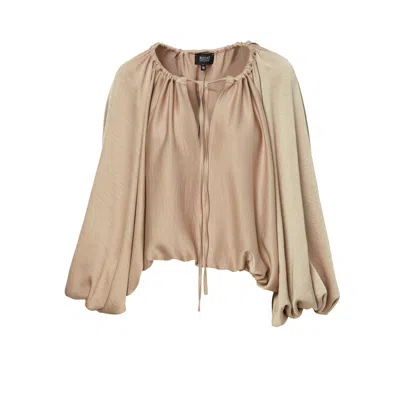 Bluzat Women's Neutrals Beige Blouse