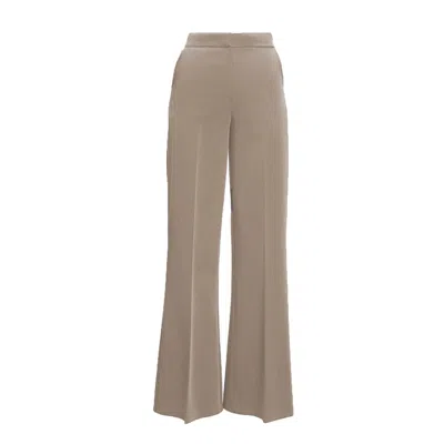 Bluzat Women's Neutrals Beige High Waist Trousers