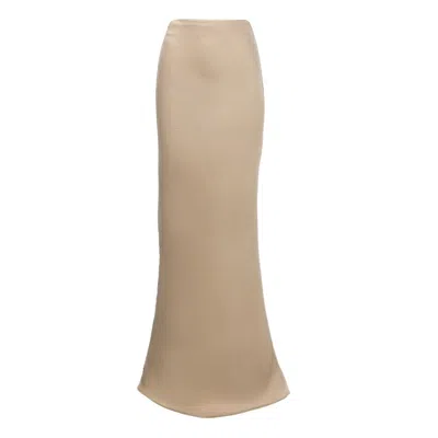 Bluzat Women's Neutrals Beige Maxi Skirt