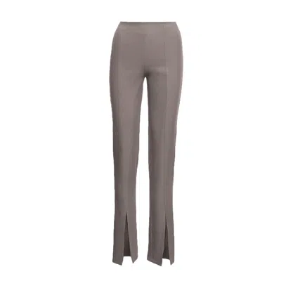Bluzat Women's Neutrals Beige Slim Fit Trousers
