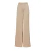 Bluzat Women's Neutrals Beige Wide Leg Trousers In Beige