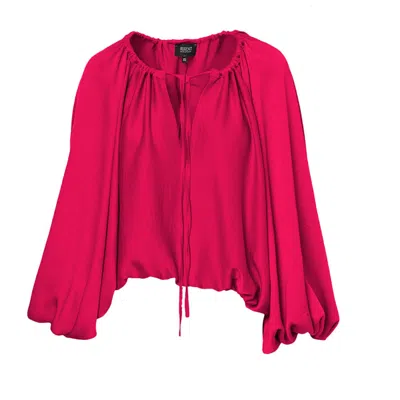 Bluzat Women's Pink / Purple Fuchsia Blouse In Pink/purple